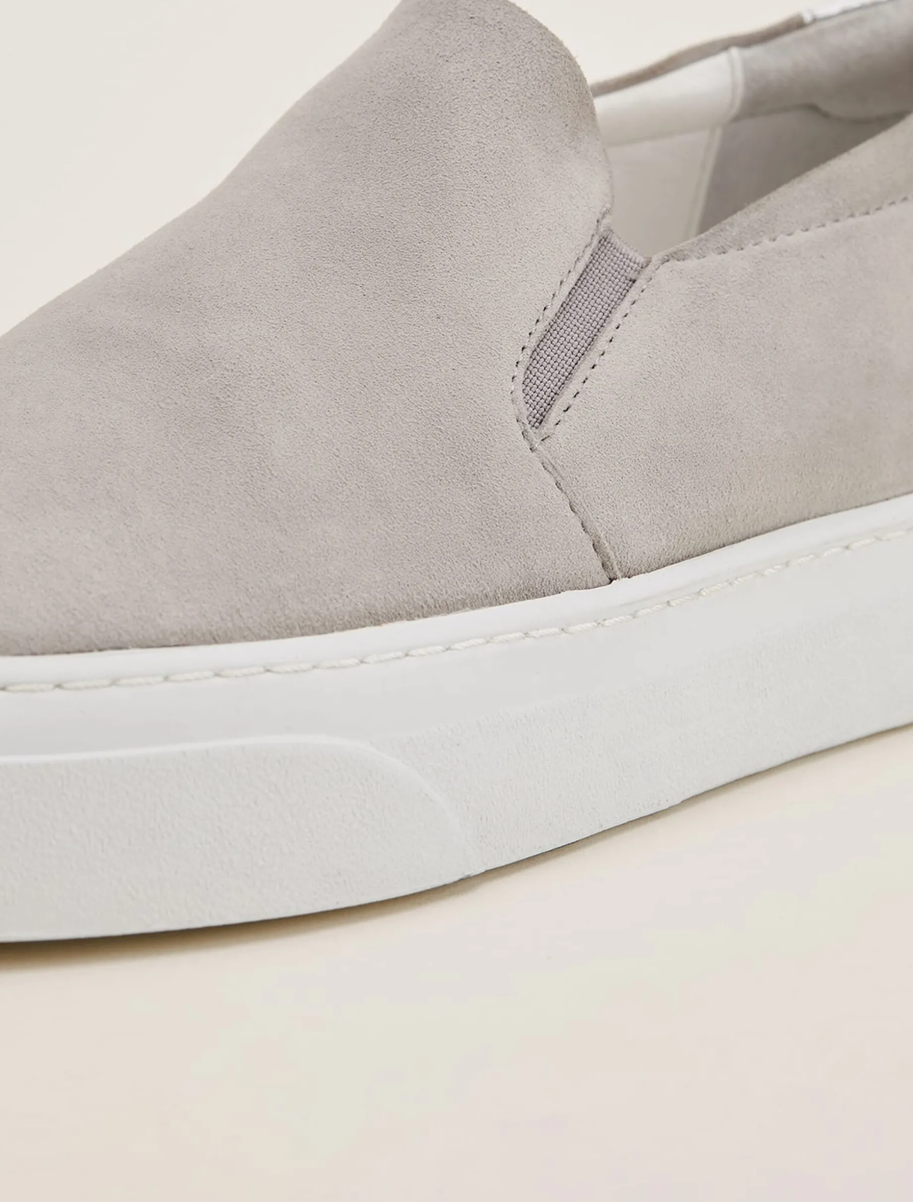 Theresa Suede Slip-On Trainers