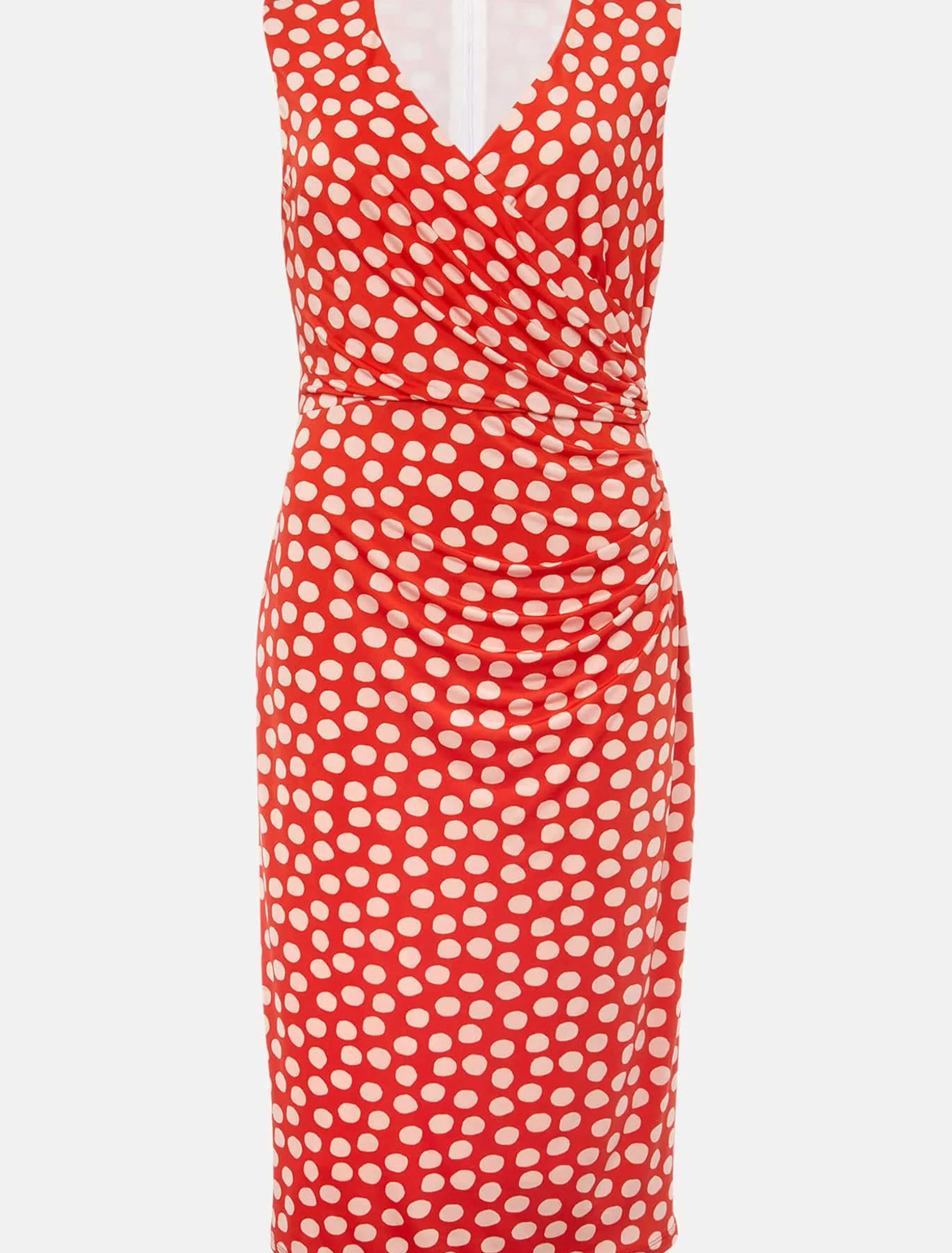 Tia Spot Midi Dress