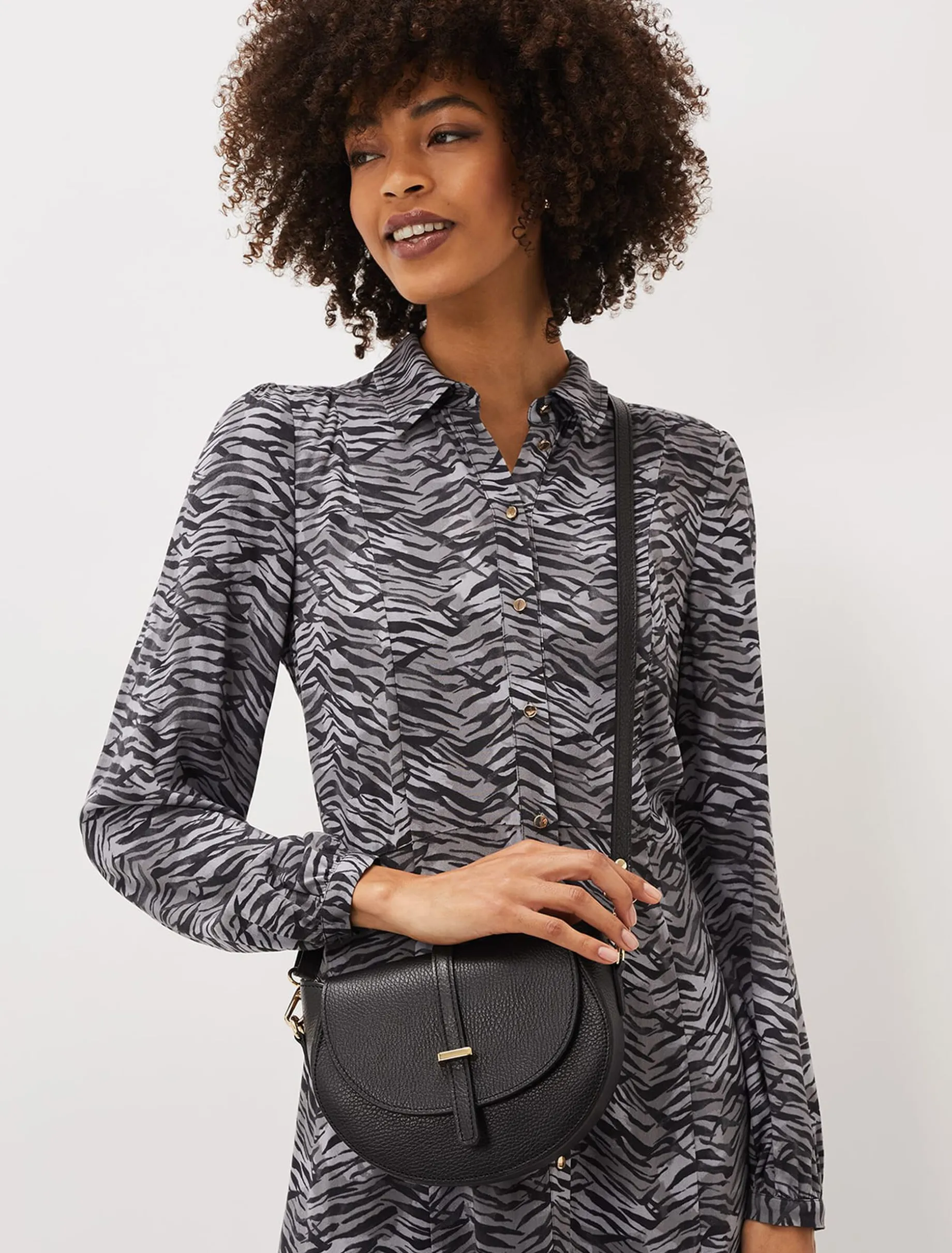 Tianna Leather Cross Body Bag