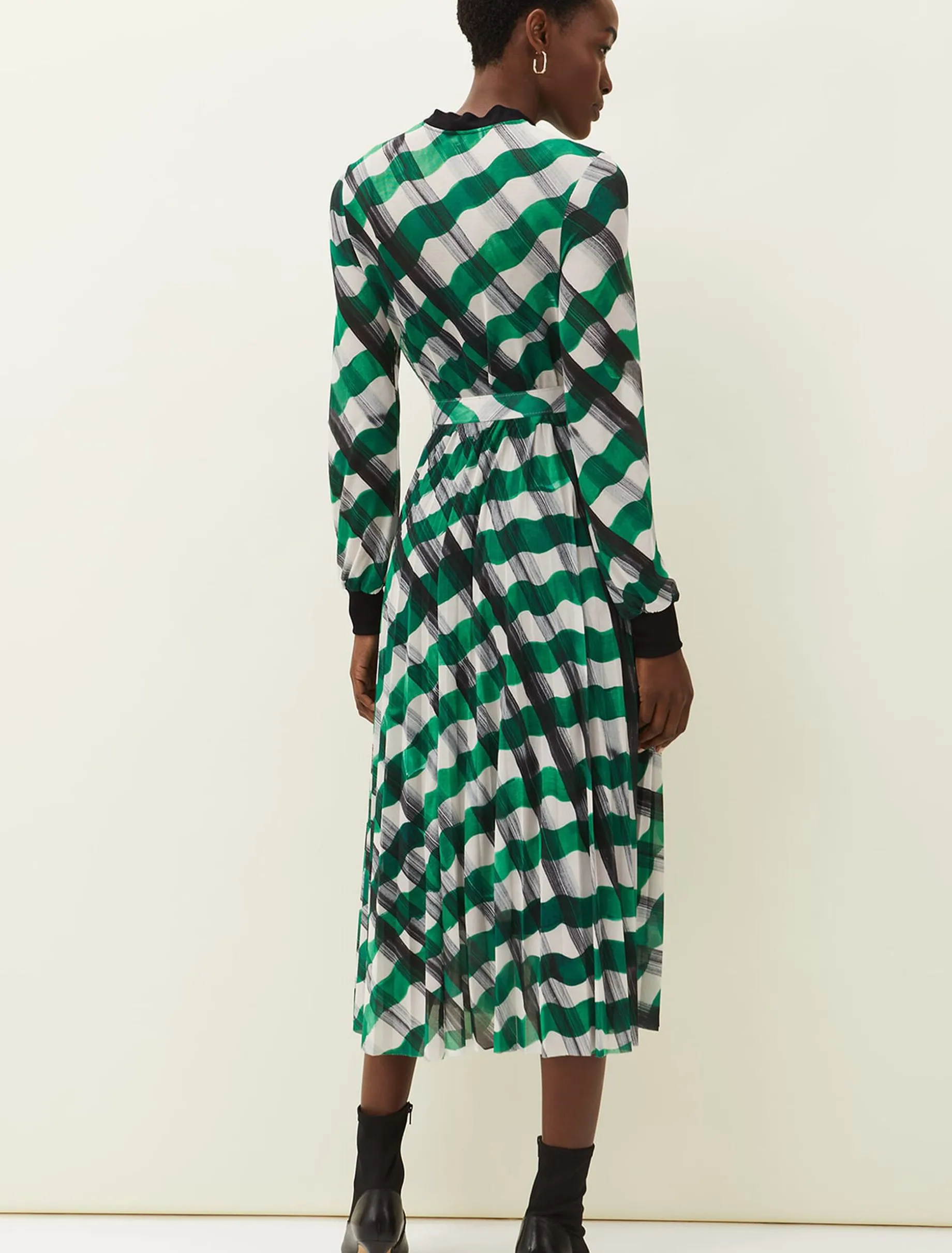 Tiffany Check Mesh Dress