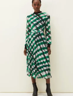Tiffany Check Mesh Dress