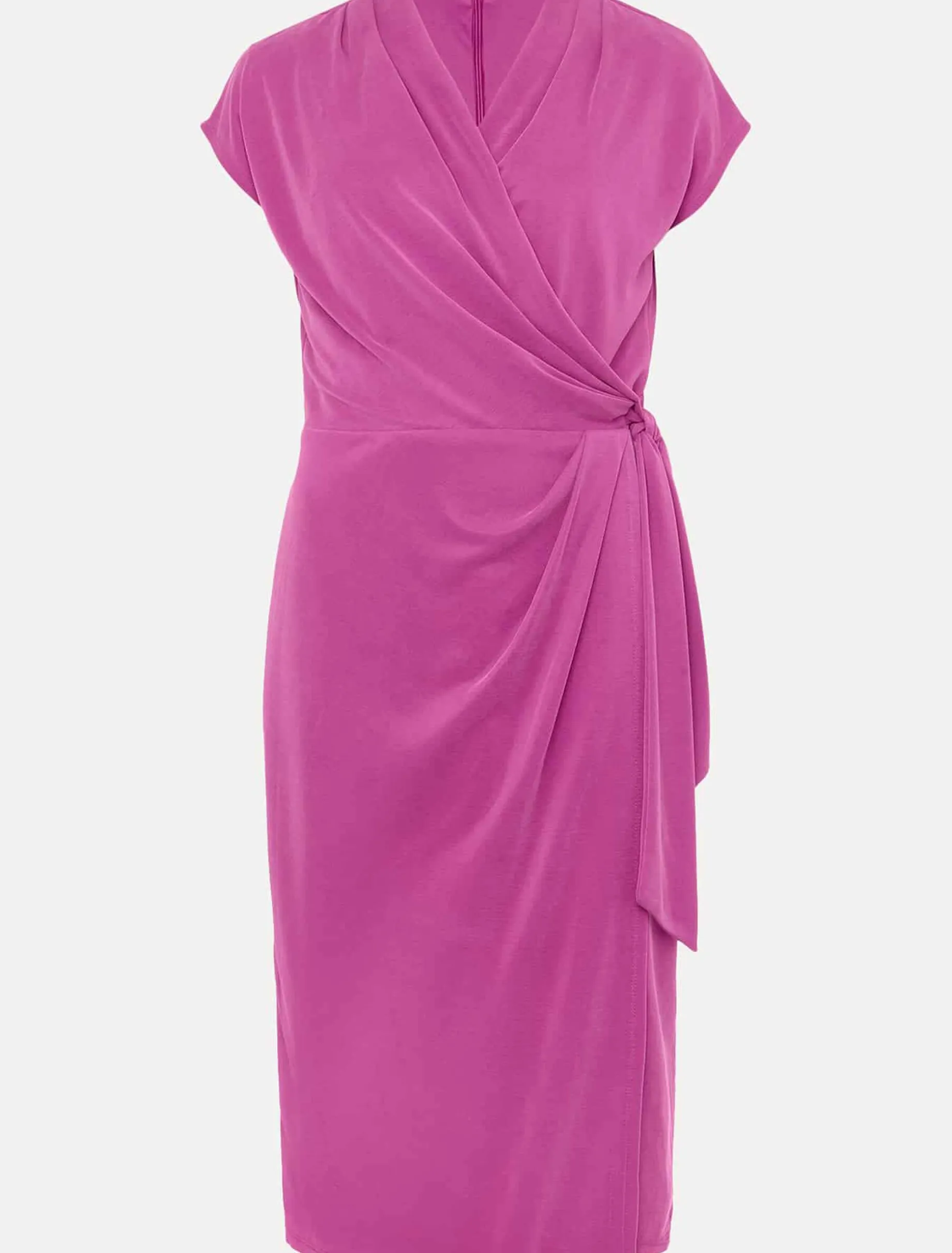 Toral Wrap Front Dress