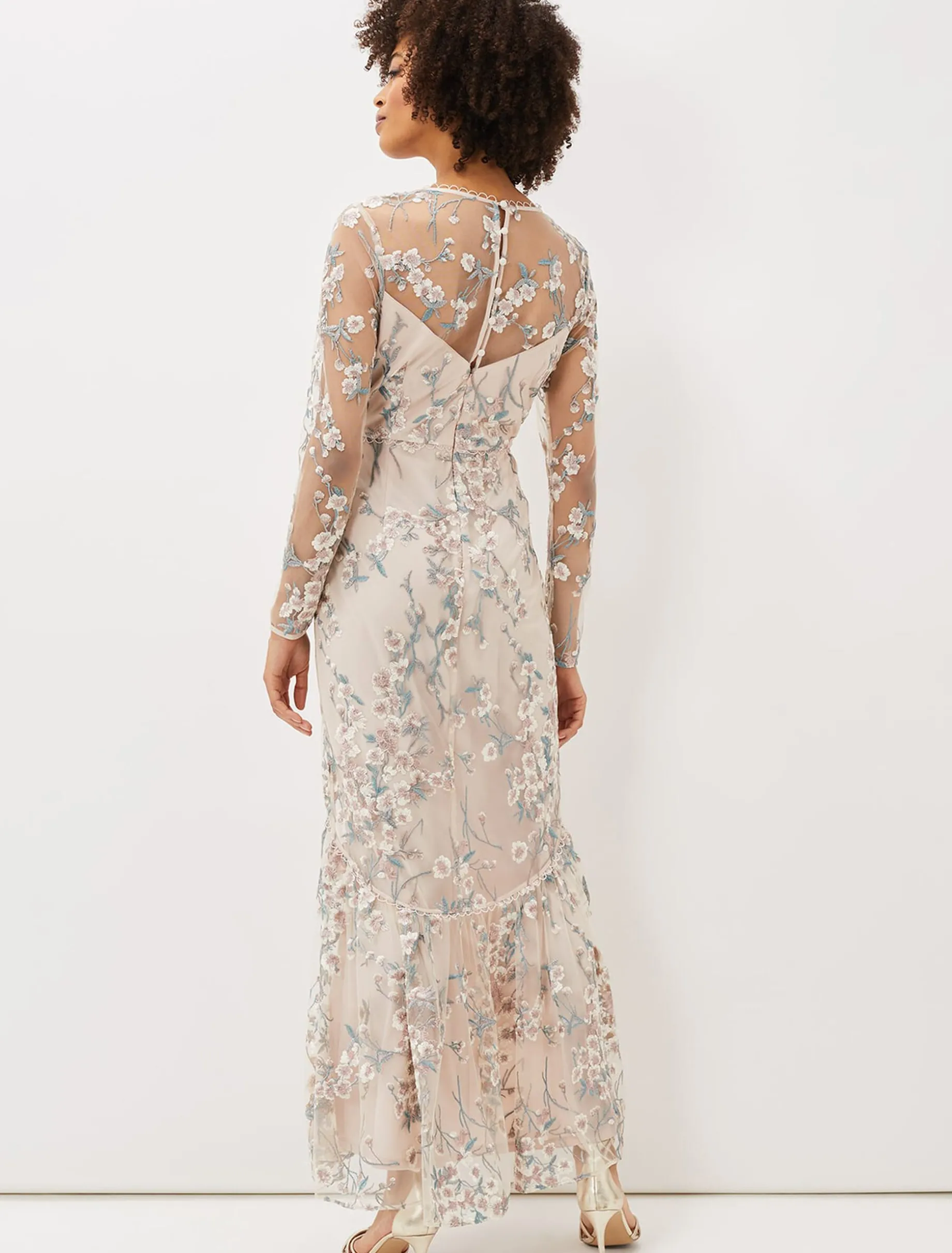 Trisha Embroidered Maxi Dress
