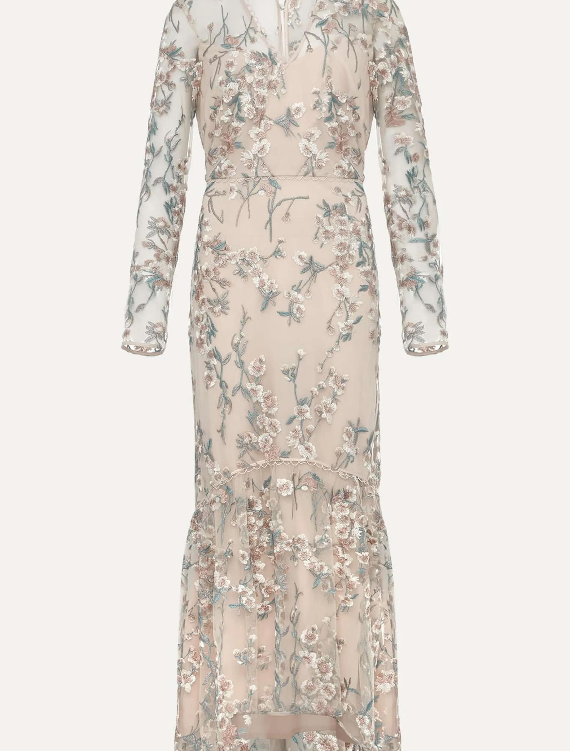Trisha Embroidered Maxi Dress