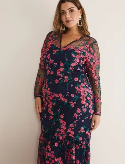 Trisha Embroidered Maxi Dress