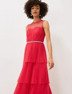 Tulisa Tulle Maxi Dress
