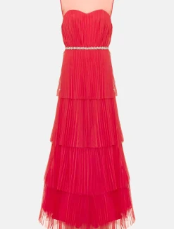Tulisa Tulle Maxi Dress