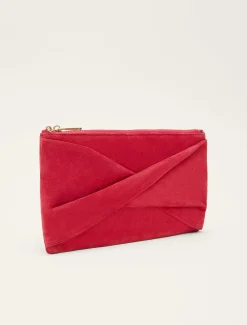 Twist Front Clutch Bag