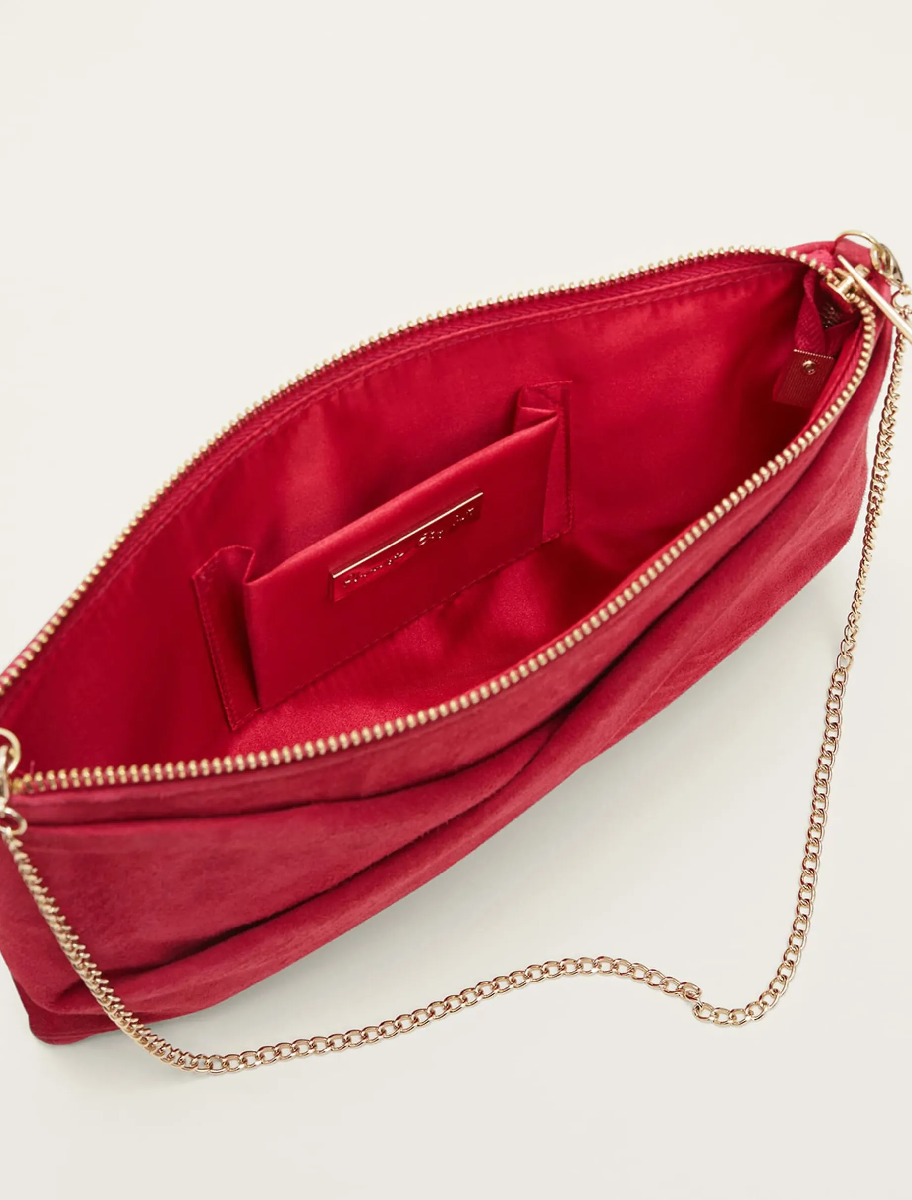 Twist Front Clutch Bag