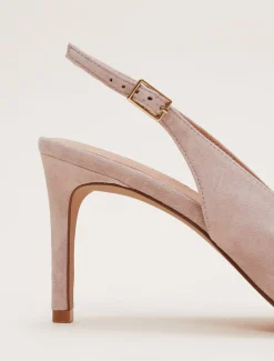 Twist Front Slingback Shoe