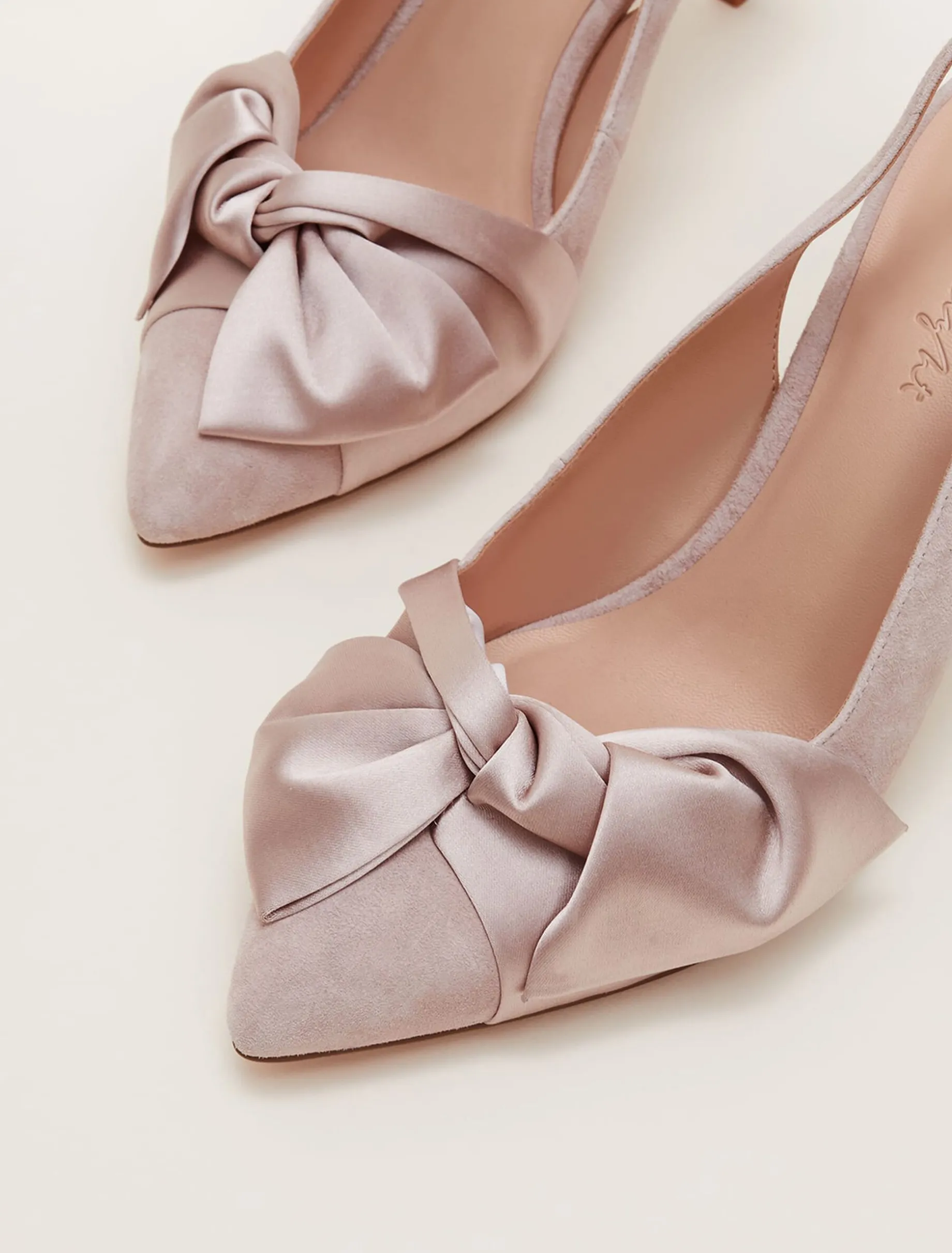 Twist Front Slingback Shoe