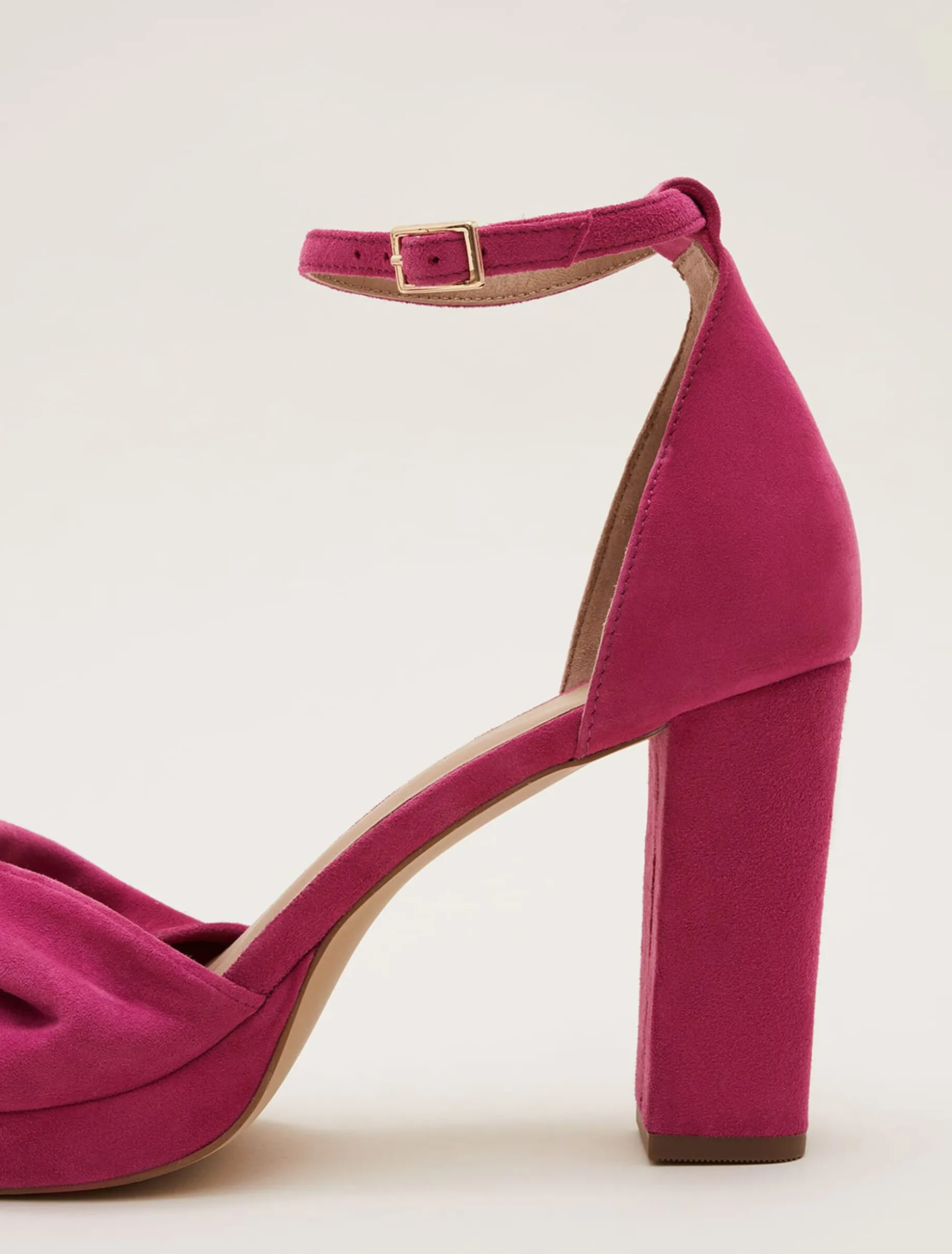 Twist Strap Platform Shoe