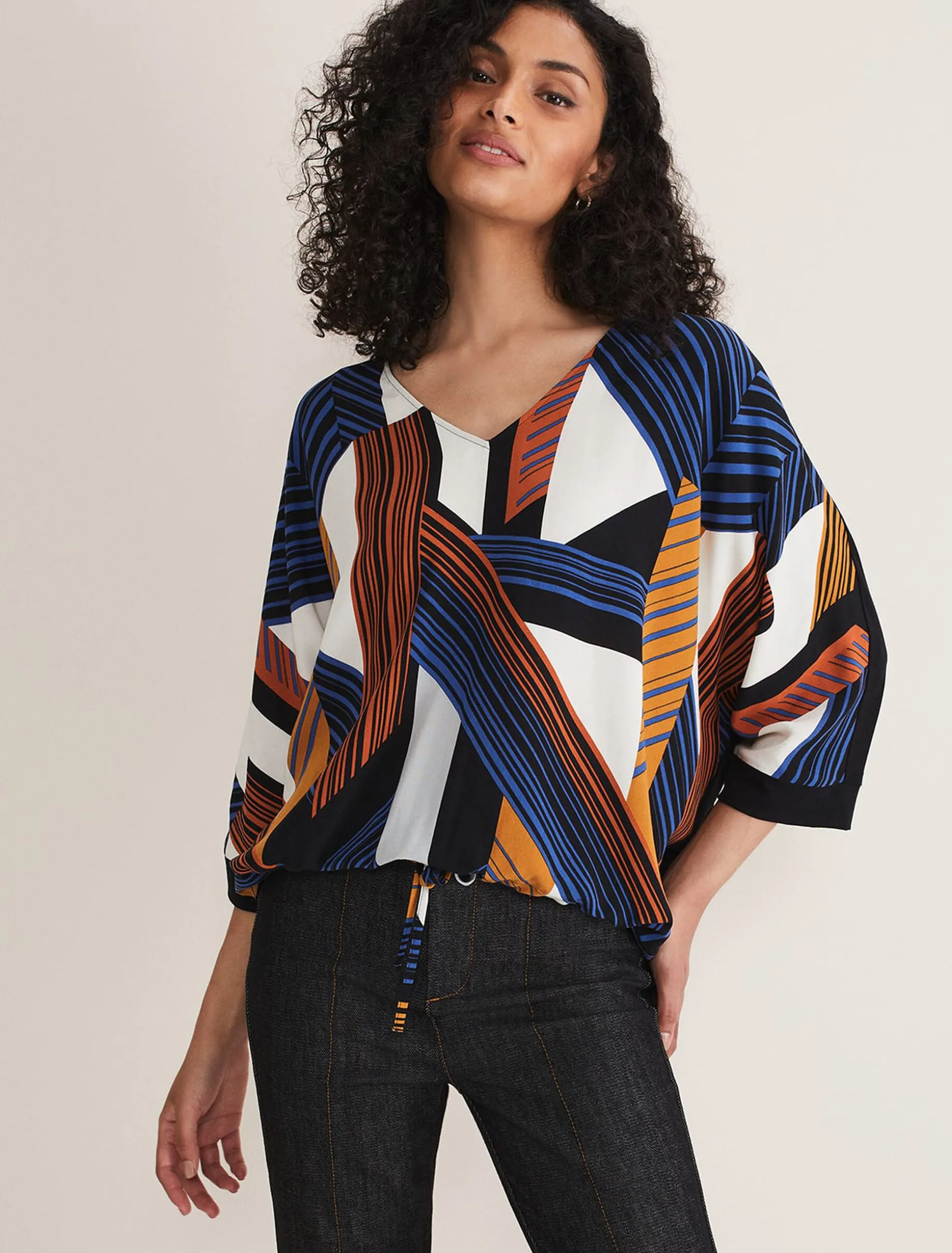 Tzara V Neck Top