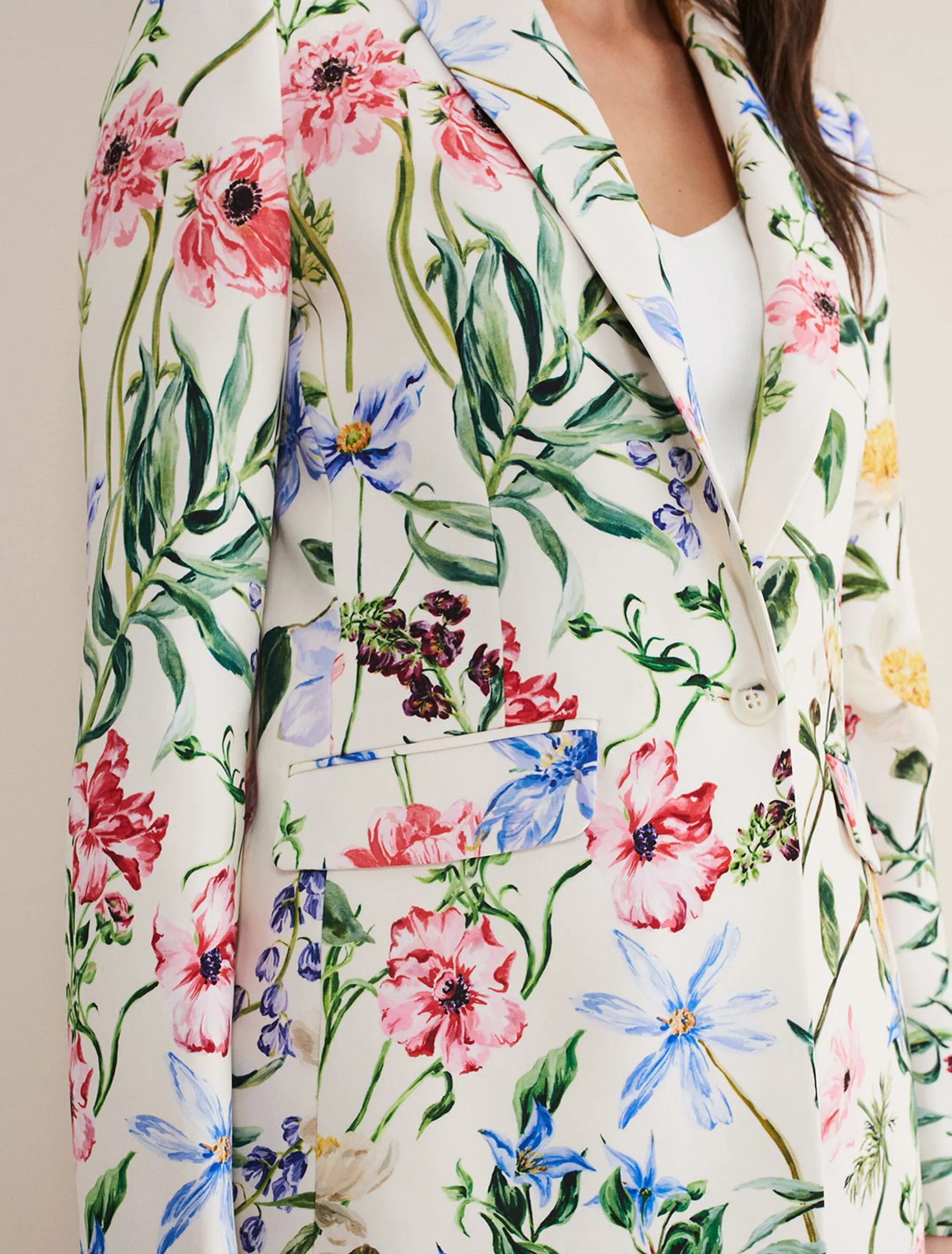 Ulrica Floral Blazer