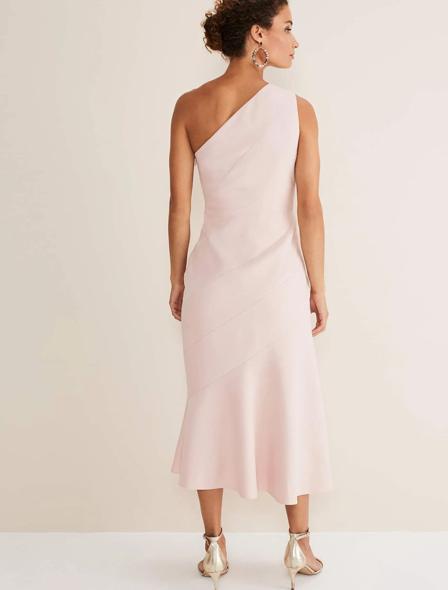 Valencia One Shoulder Midaxi Dress
