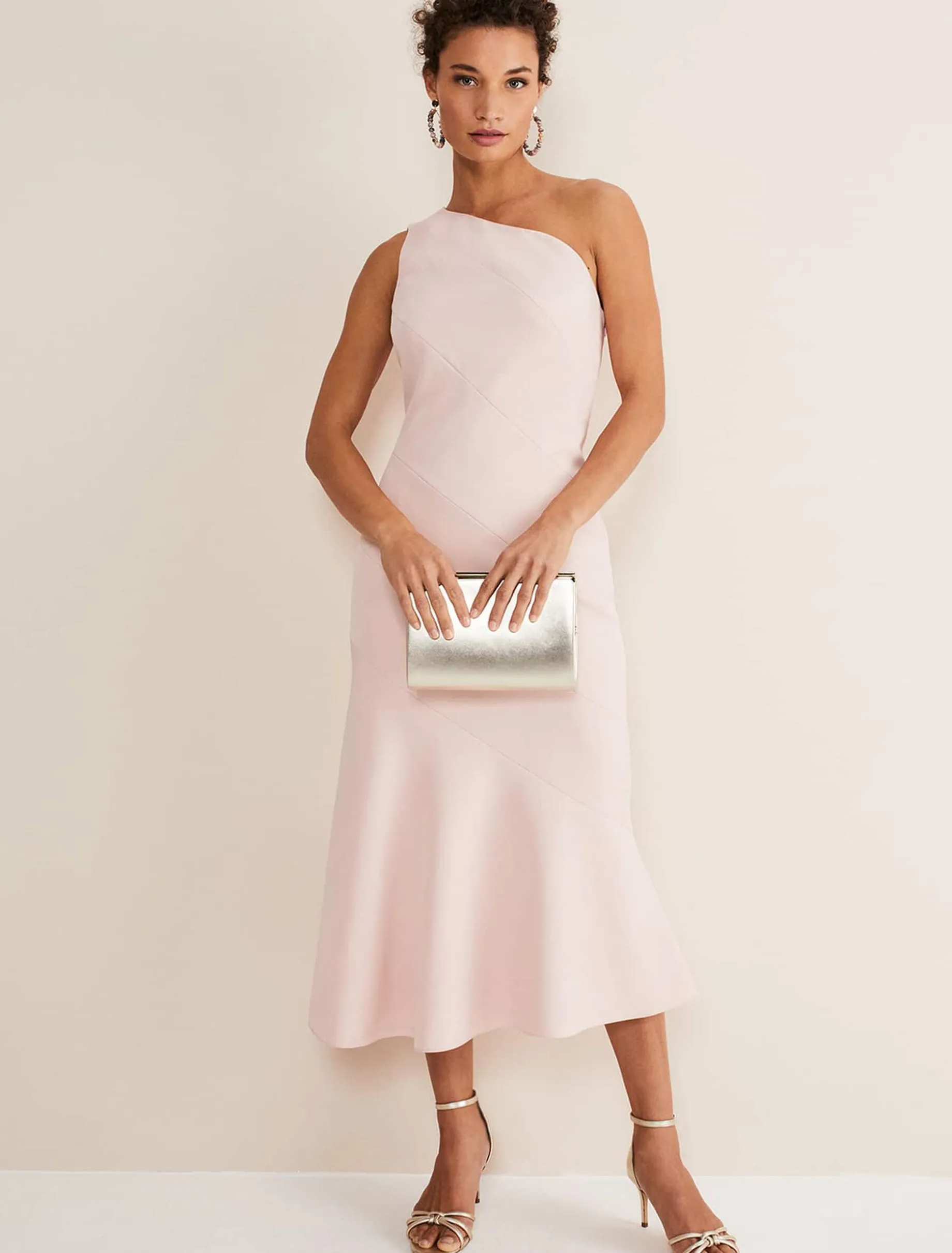 Valencia One Shoulder Midaxi Dress
