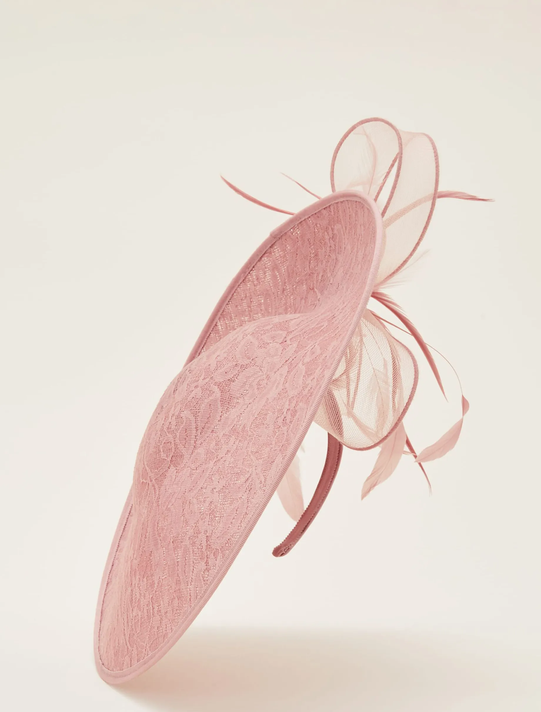 Valens Lace Underbrim Fascinator
