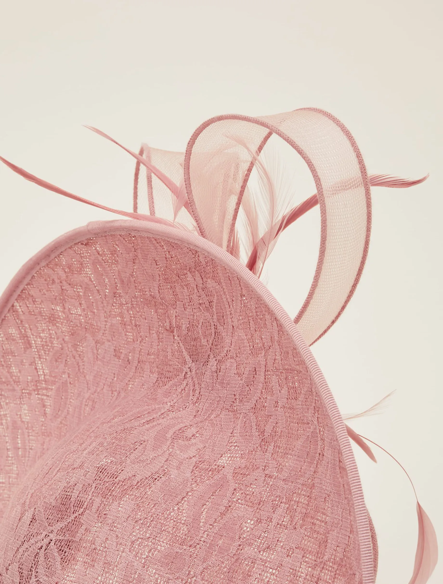 Valens Lace Underbrim Fascinator