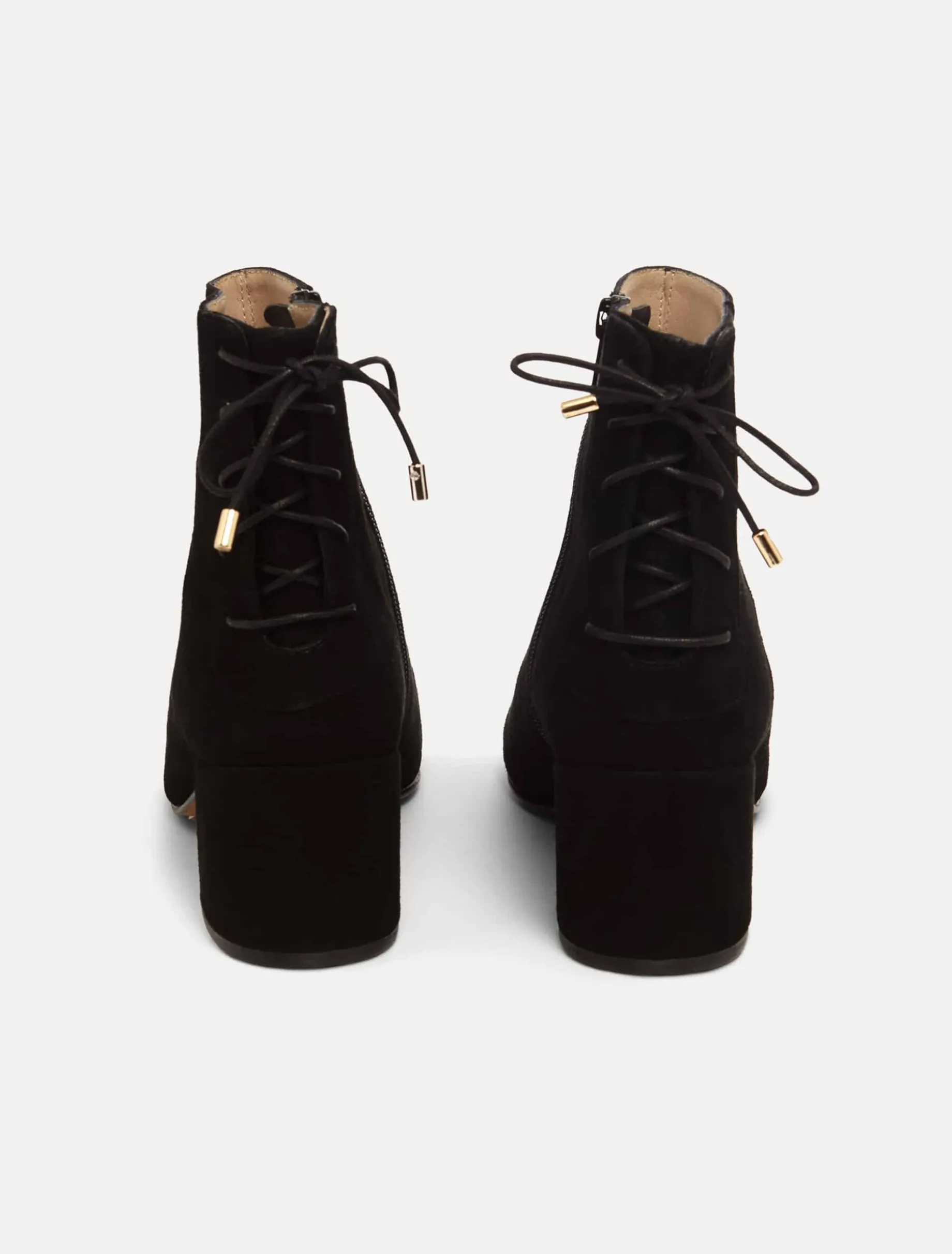 Valentine Lace Back Boots