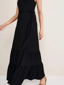 Valeria Jersey Halter Neck Dress
