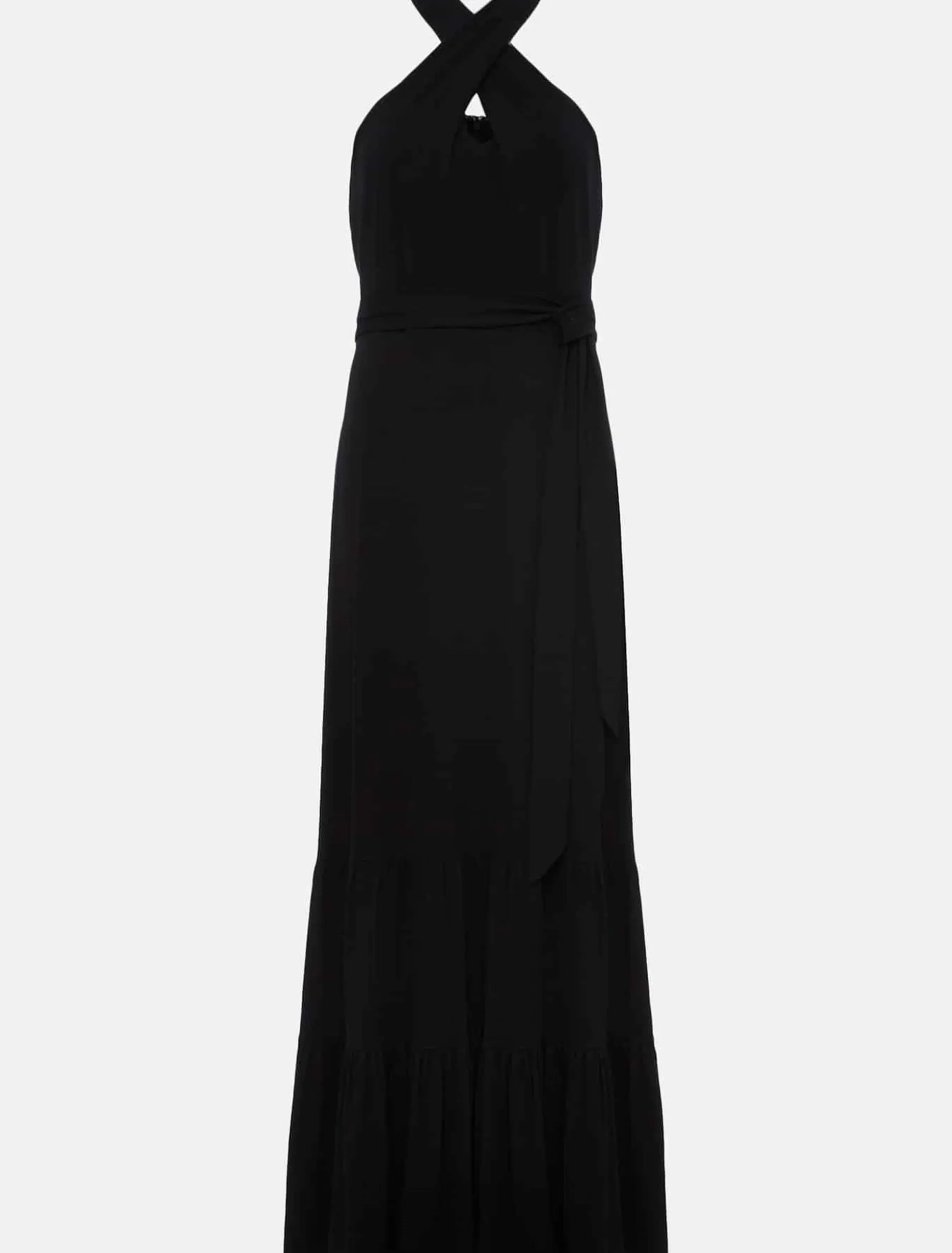 Valeria Jersey Halter Neck Dress