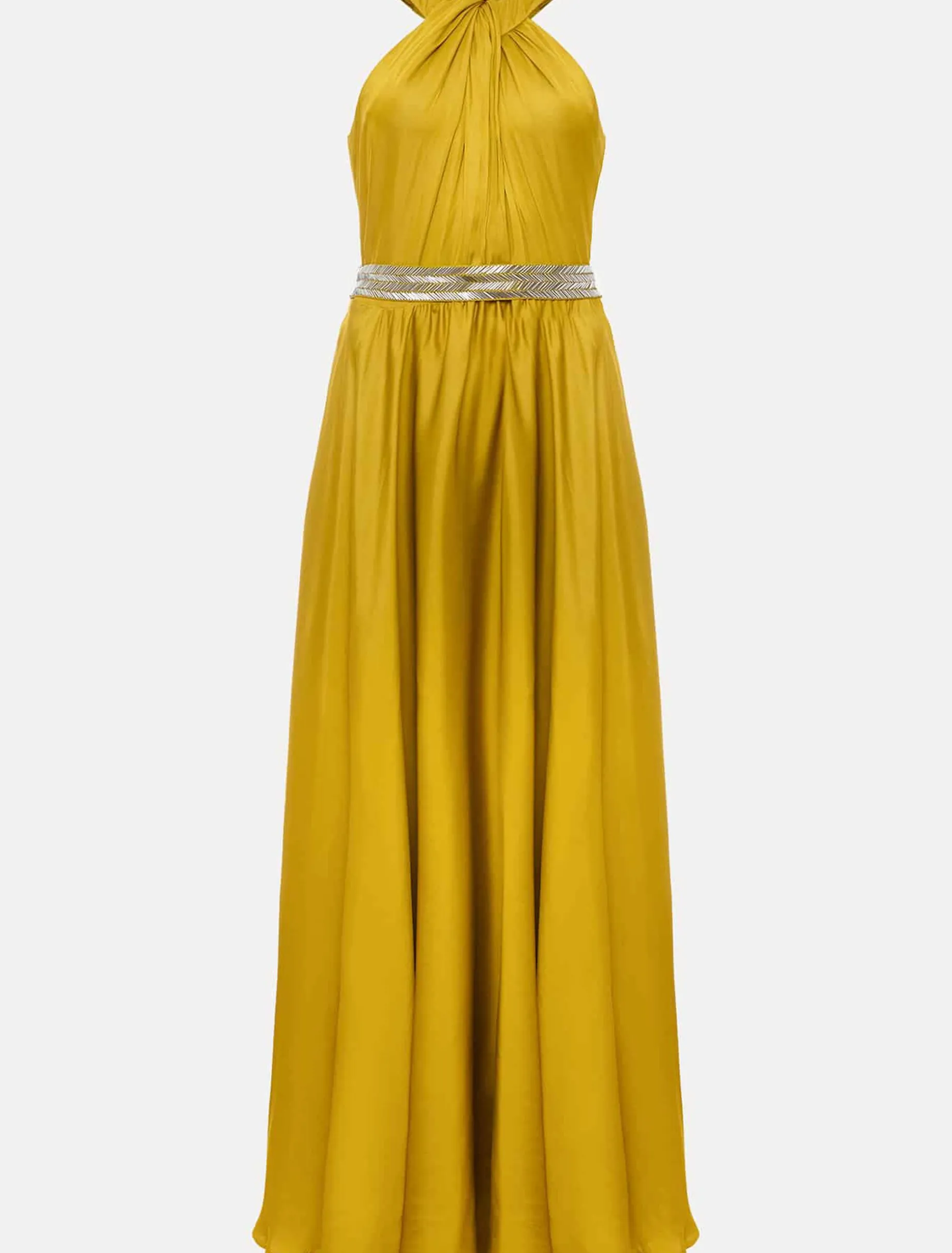 Vanessa Beaded Belt Maxi Dress