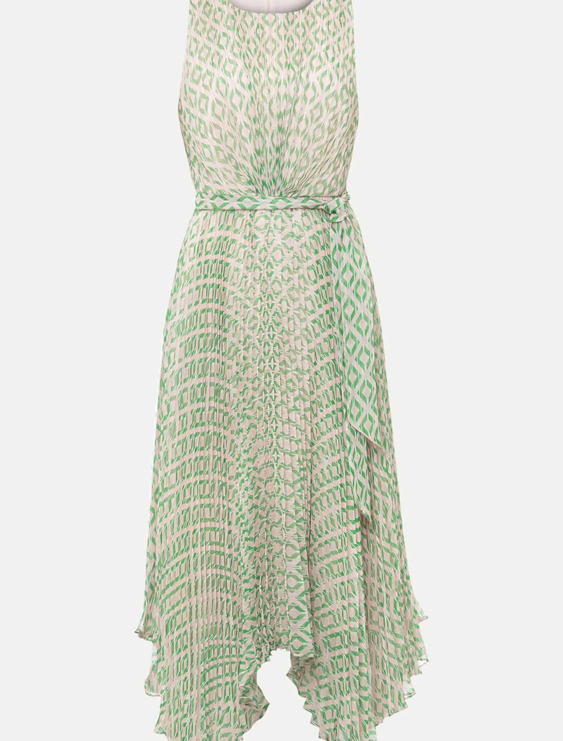 Vanya Pleated Sunray Dress