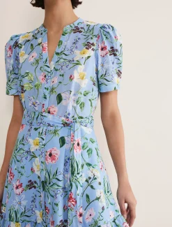 Velma Cotton Floral Mini Dress