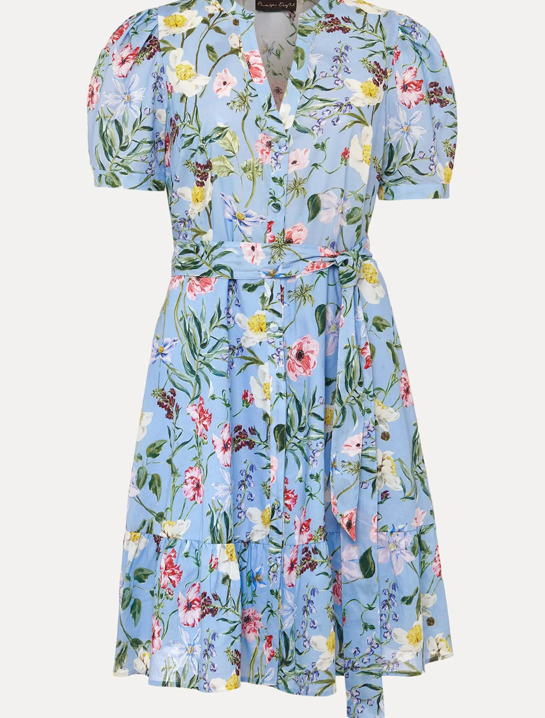Velma Cotton Floral Mini Dress