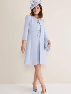Venita Bow Long Jacket