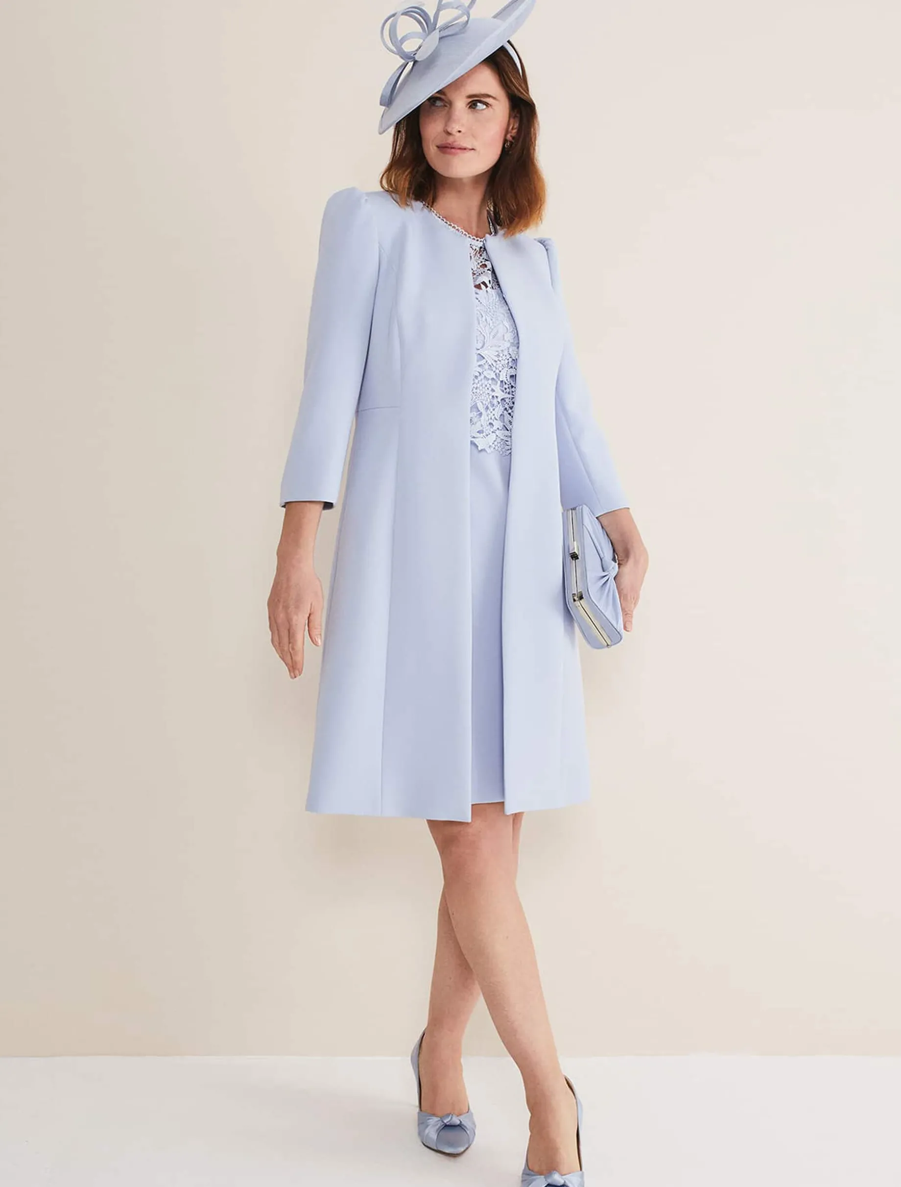 Venita Bow Long Jacket