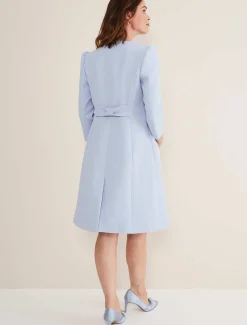 Venita Bow Long Jacket