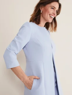 Venita Bow Long Jacket