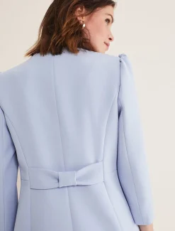 Venita Bow Long Jacket