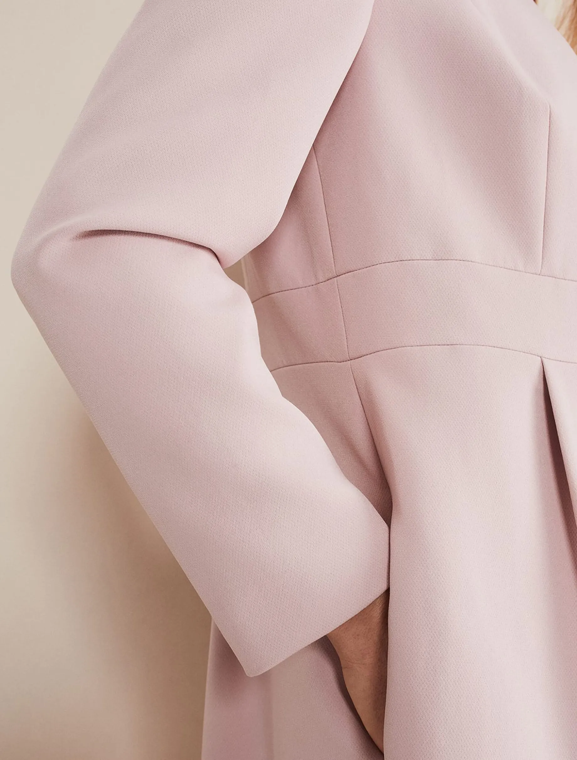 Venita Bow Long Jacket