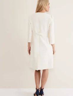 Venita Bow Long Jacket