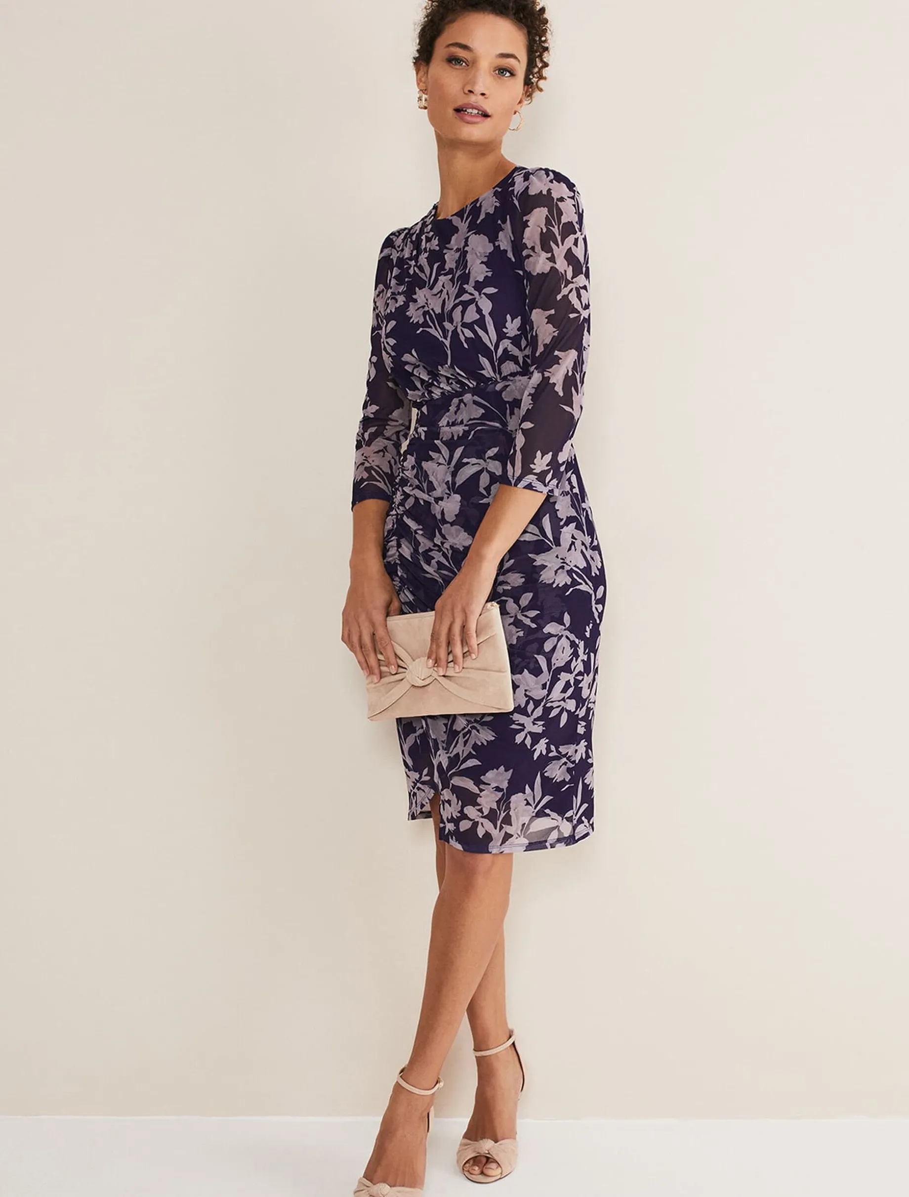 Vera Floral Midi Dress