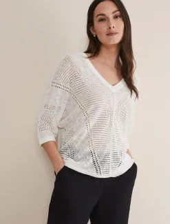 Vera Pointelle Stitch Jumper