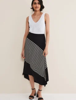 Veritty Stripe Skirt