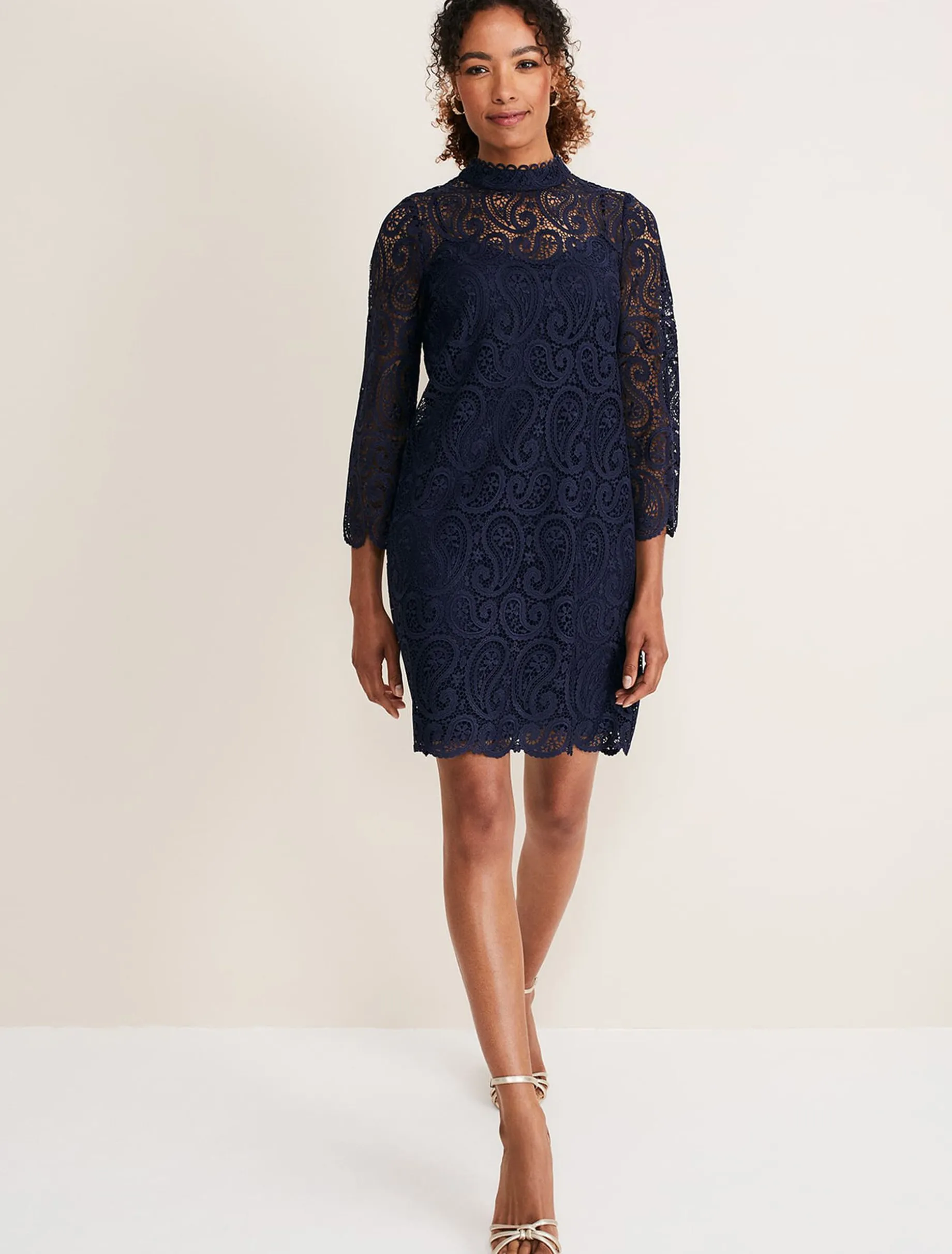 Verity Lace Shift Dress