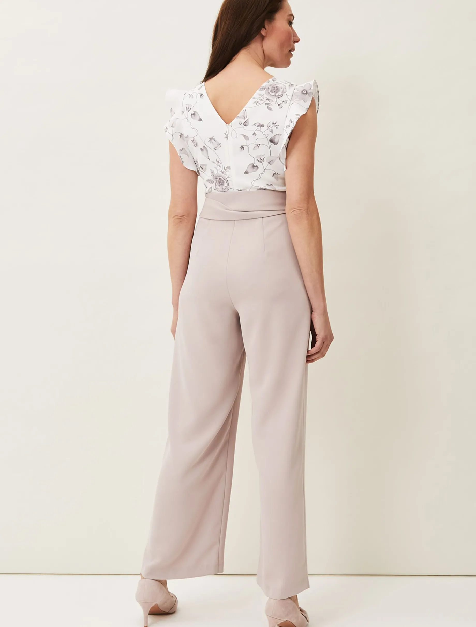 Victoriana Printed Jumpsuit