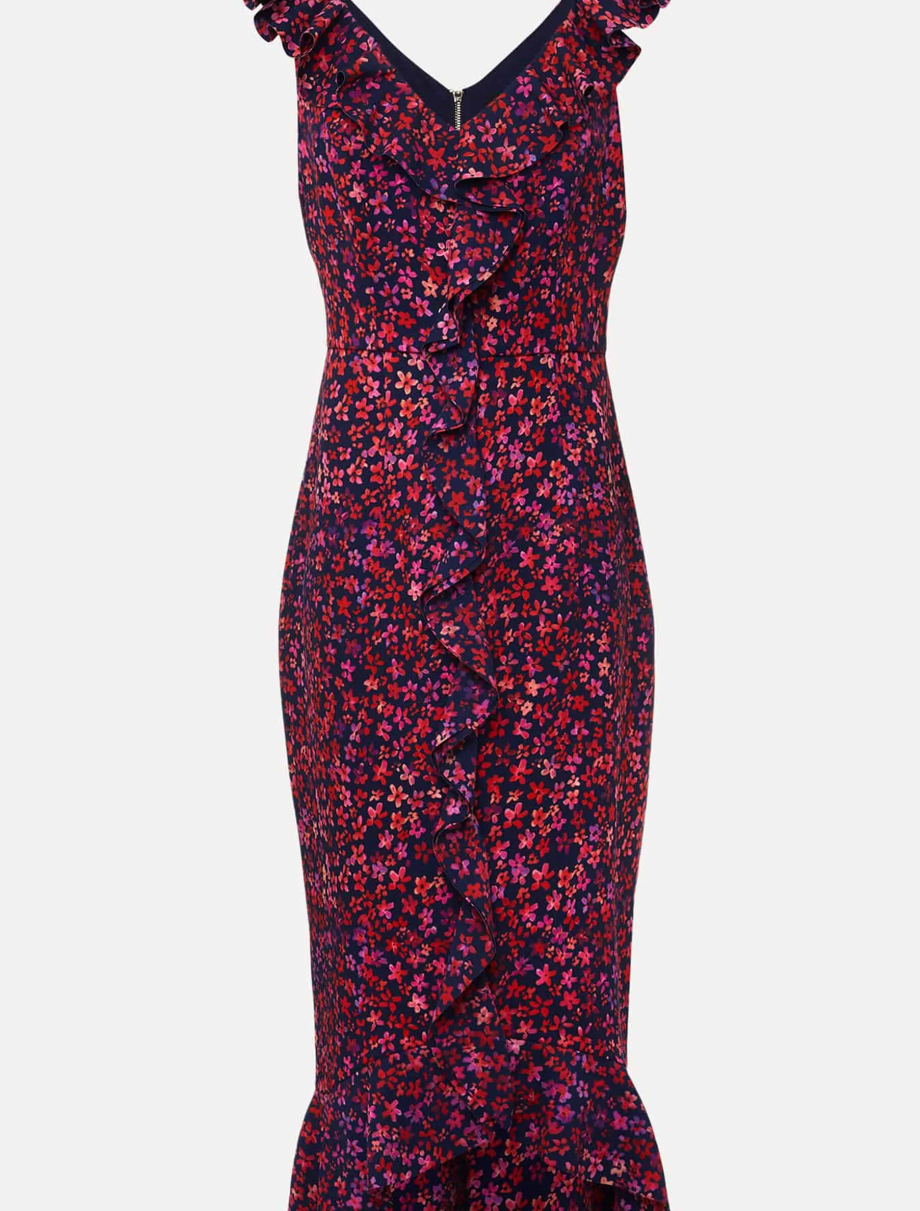 Viola Ditsy Frill Dress