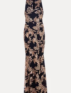 Viviana Sequin Maxi Dress