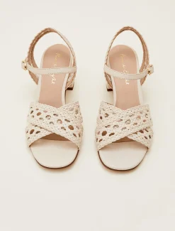 Weave Heeled Sandal