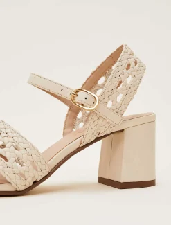 Weave Heeled Sandal