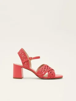 Weave Heeled Sandal