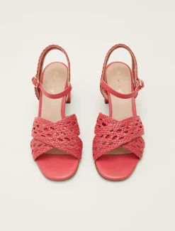 Weave Heeled Sandal