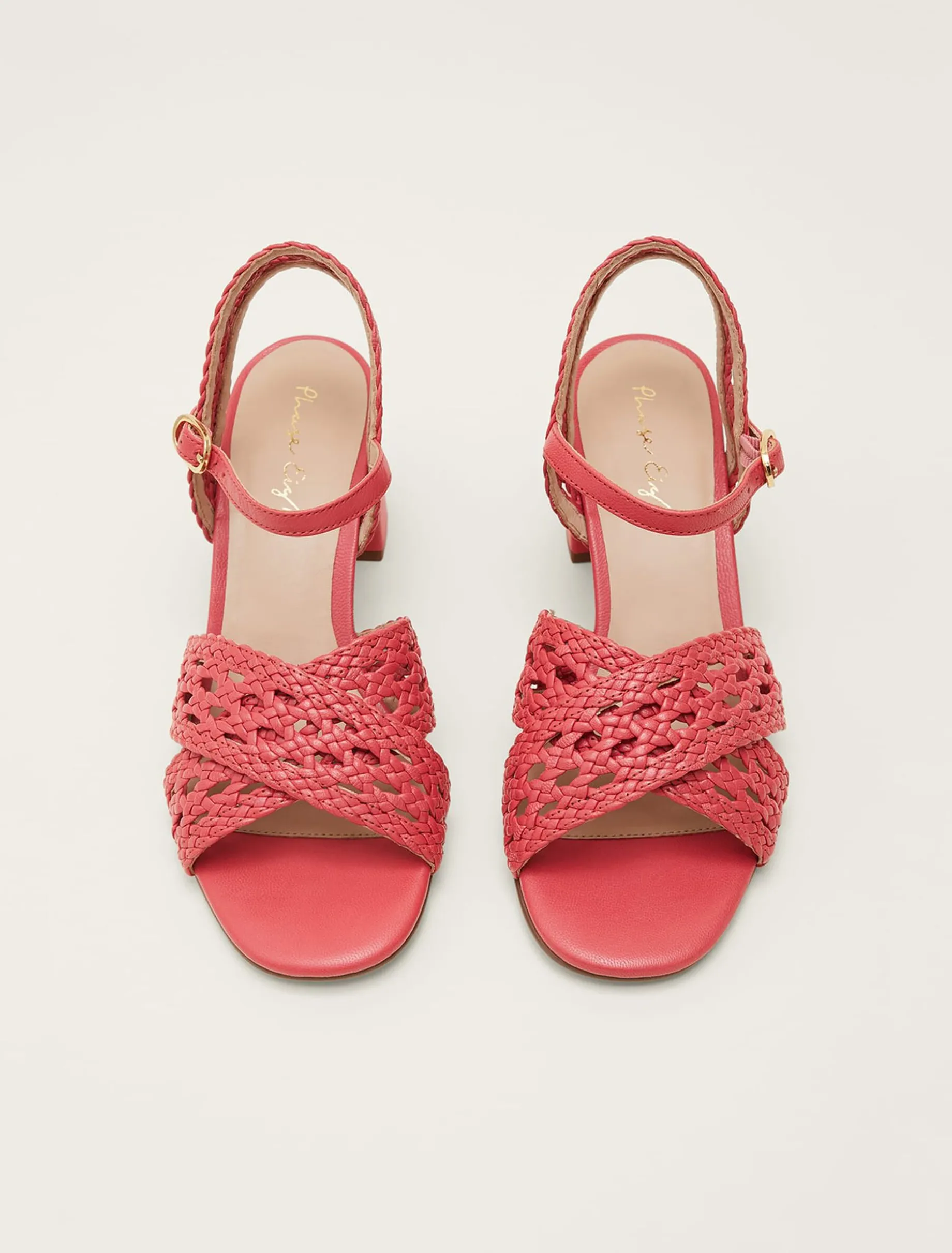 Weave Heeled Sandal