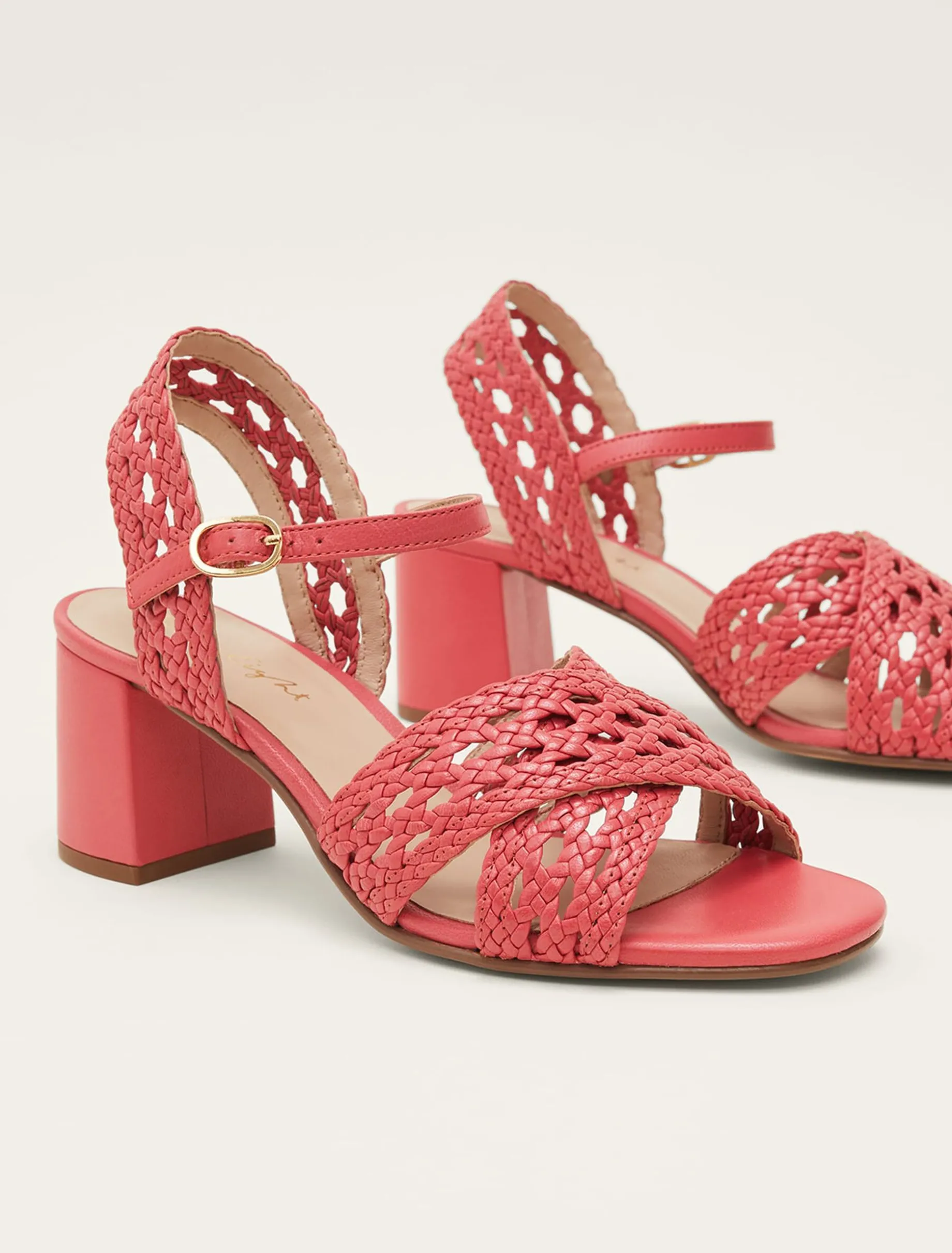 Weave Heeled Sandal