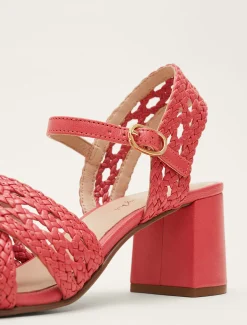 Weave Heeled Sandal